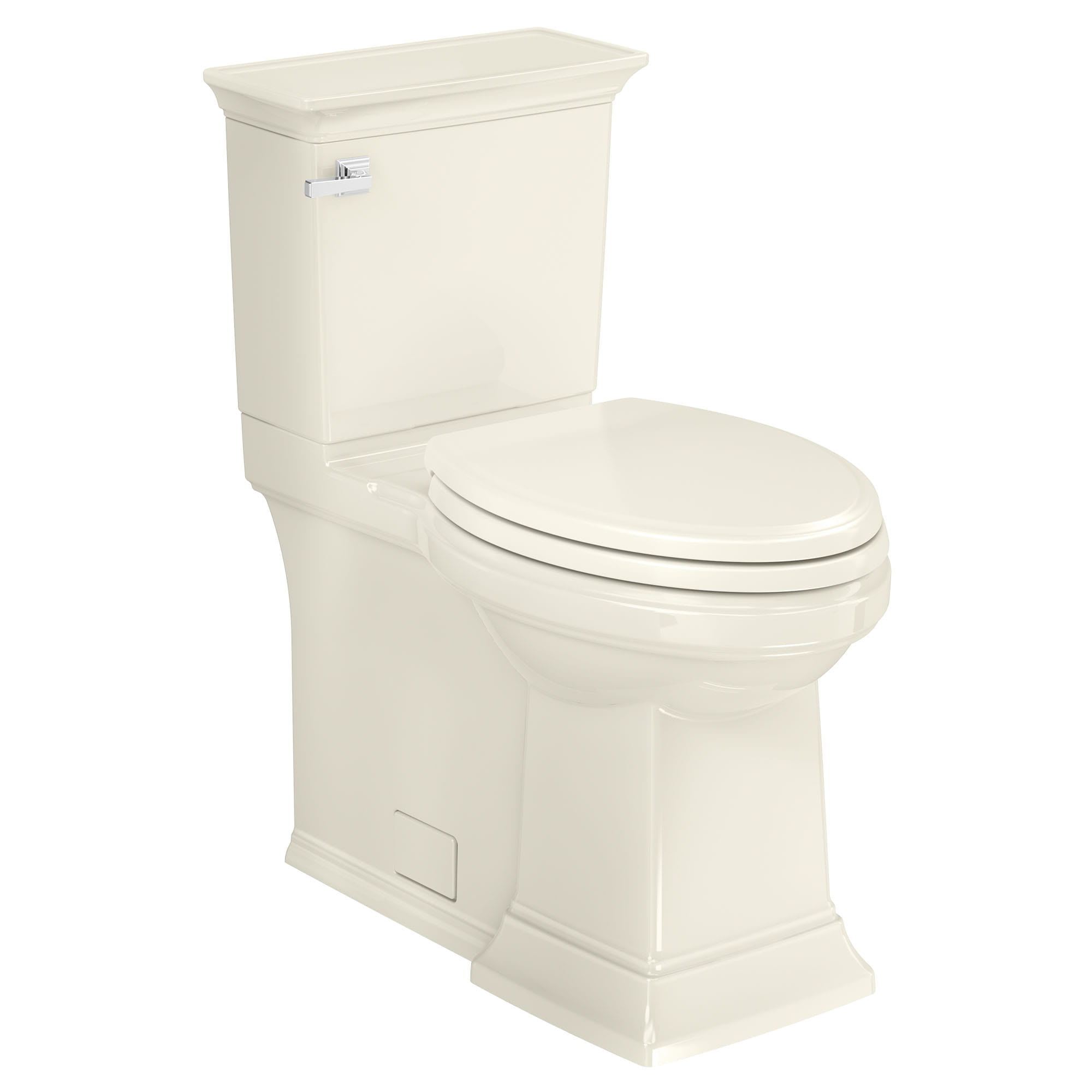 Town Square® S Skirted Two-Piece 1.28 gpf/4.8 Lpf Chair Height Elongated Toilet With Seat